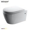 Bồn cầu treo tường Bravat C2190UW-1-ENG