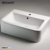 Chậu rửa Bravat Semi-recessed Basin C22149W-1-ENG