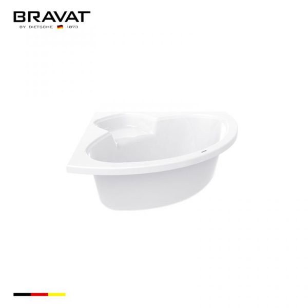 Bồn tắm Bravat 1.4m Deck Mounted Simple Bathtub B25413W