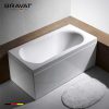 Bồn tắm Bravat 1.5m Bathtub with Panel B25531W-5