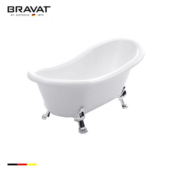 Bồn tắm Bravat 1.75m Two-layer Bathtub B25709W-B