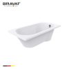 Bồn tắm Bravat 1.8m Deck Mounted Simple Bathtub B25805W