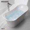 Bồn tắm Bravat 1.8m Free Standing Bubble Bathtub (Bubble) B25827TW-3W