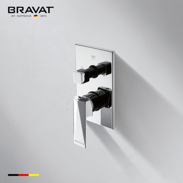 Bộ trộn Bravat Built-in Bath & Shower Mixer P69197C-ENG