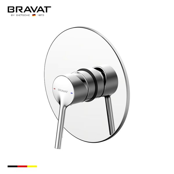 Bộ trộn Bravat Built-in Bath & Shower Mixer Trim PB8172217CP-ENG