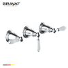 Bộ trộn Bravat Built-in Bath & Shower Mixer Trim Set P69223CP-ENG