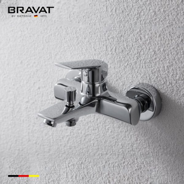 Bộ trộn Bravat Single Handle Wall Mounted Bath F6121179CP