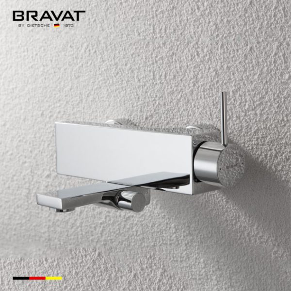 Bộ trộn Bravat Single Handle Wall Mounted Bath F66061C-01A