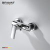 Bộ trộn Bravat Single Handle Wall Mounted Shower Mixer F9121179CP