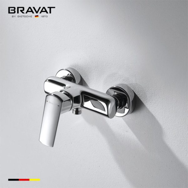 Bộ trộn Bravat Single Handle Wall Mounted Shower Mixer F9121179CP