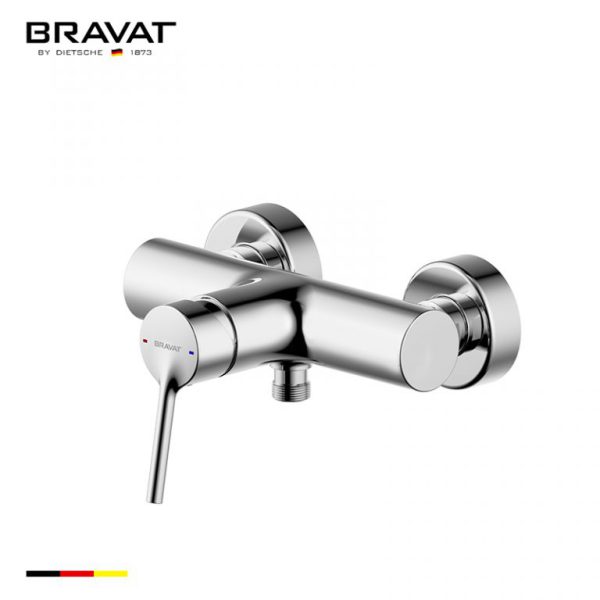 Bộ trộn Bravat Single Handle Wall Mounted Shower Mixer F9172217CP