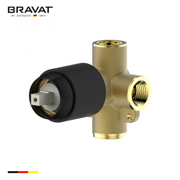 Phụ kiện sen tắm Bravat Black D999BW-ENG