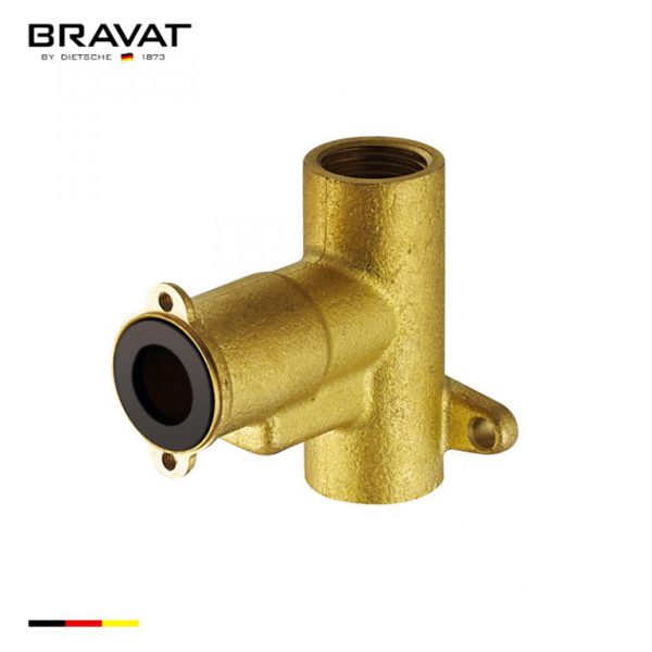 Phụ kiện sen tắm Bravat Wall Mounted Basin Mixer Built-in Base D981NT