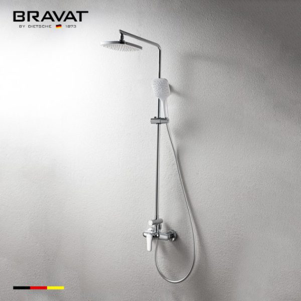 Sen cây Bravat Single Handle Wall Mounted F9173218CP-A-ENG