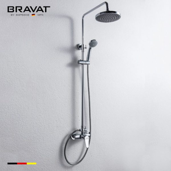 Sen cây Bravat Single Handle Wall Mounted Shower Bar F9111147C-A1