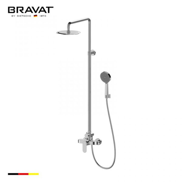 Sen cây Bravat Single Handle Wall Mounted Shower Bar F965104C-A1-ENG