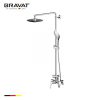 Sen cây Bravat Single Handle Wall Mounted Shower Bar (w/o Spout) F9172217CP-A-ENG