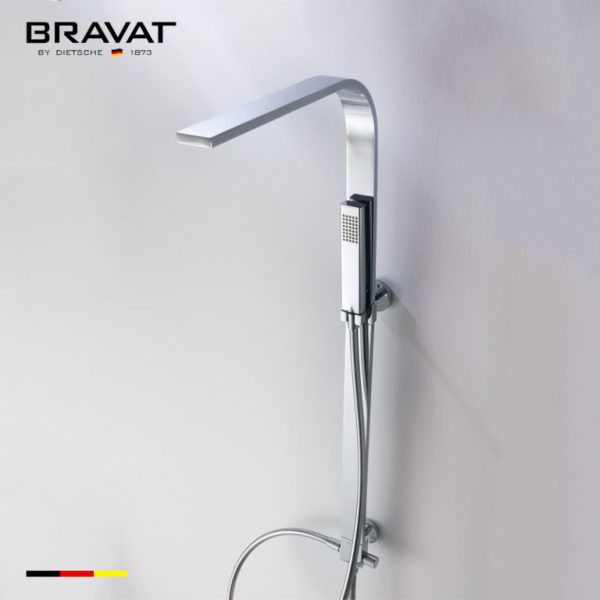 Sen cây Bravat Wall Mounted Shower Column D224C-ENG