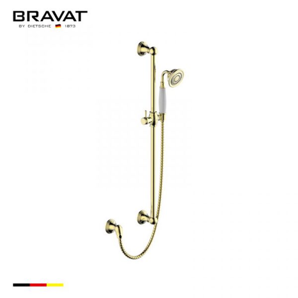 Thanh sen tắm Bravat màu vàng D278BAF-ENG