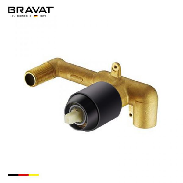 Vòi âm tường Bravat Single Handle Built-in Basin Mixer Body Set D968K-ENG