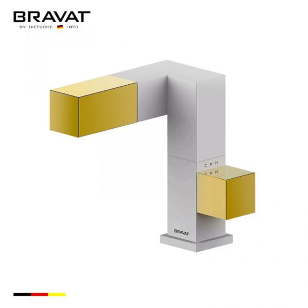 Vòi nước Bravat Single Handle Basin Mixer M F164124NP-KVF