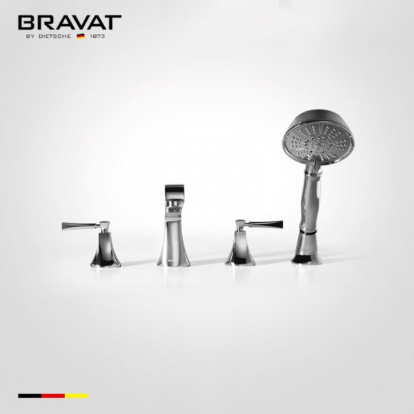 Bộ trộn bồn tắm vòi sen Bravat F52994CP-ENG