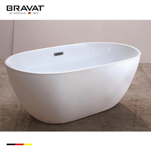 Bồn tắm đứng Bravat 1.6m B25691W-1-ENG