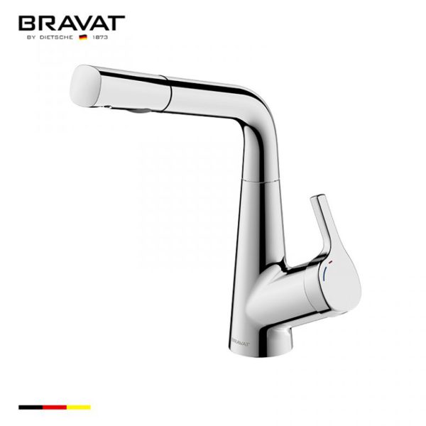 Vòi nước Bravat Single Hand Kitchen Mixer F7372406CP-ENG