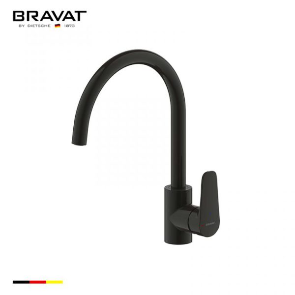 Vòi nước Bravat Single Handle Kitchen Mixer F7173218BW