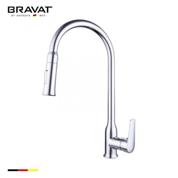 Vòi nước Bravat Single Handle Kitchen Mixer F7362395CP-ENG