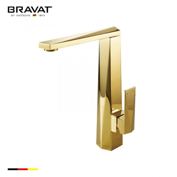 Vòi nước Bravat Single Handle Kitchen Mixer F776110G-2