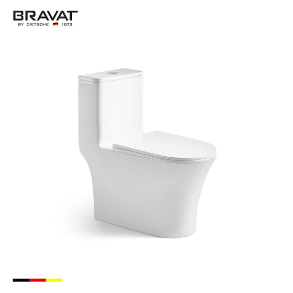 Bồn cầu một khối Bravat C21400W-3-ENG